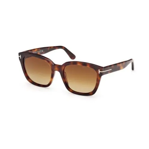 Tom Ford FT1216 Haylay 53F Blonde Havana/ Brown Gradient Women`s Sunglasses