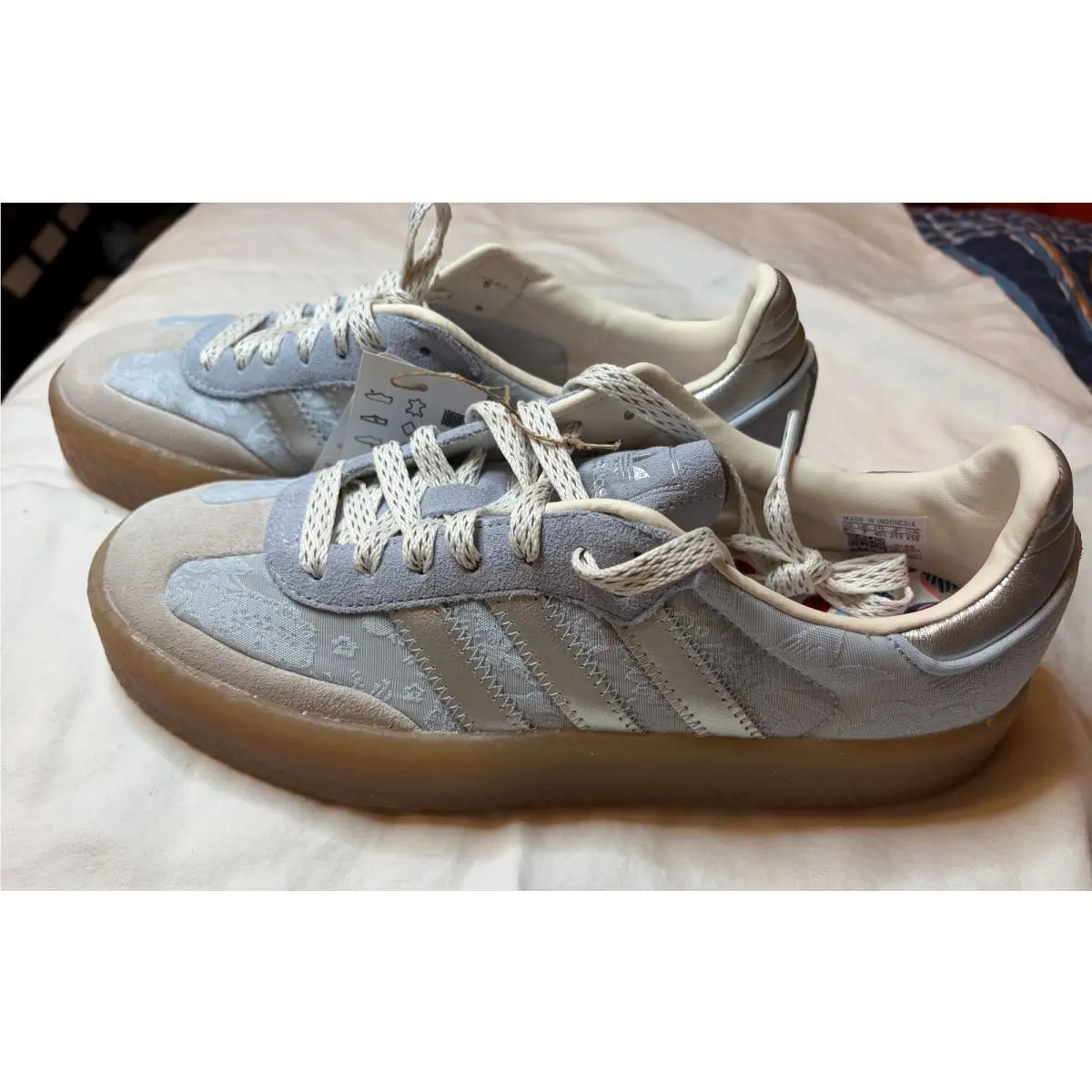 Adidas shoes - adidas Sambae - Sambae - IH1967 - Blue/Silver/Pearl (UPC: 198320715305) 1