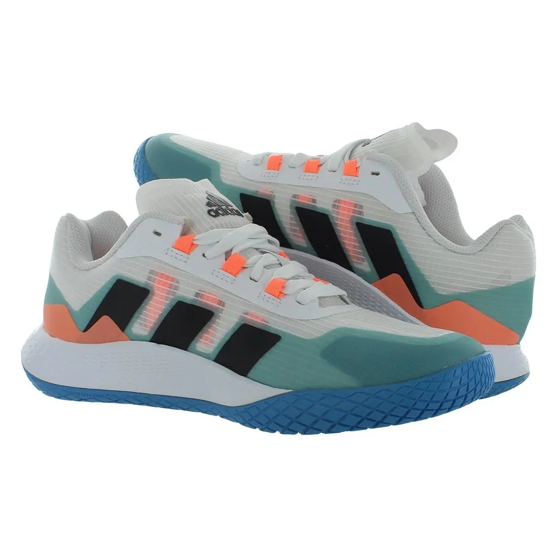 Adidas shoes - Footwear White/Core Black/Pulse Blue, Main: White (UPC: 195740578428) 1