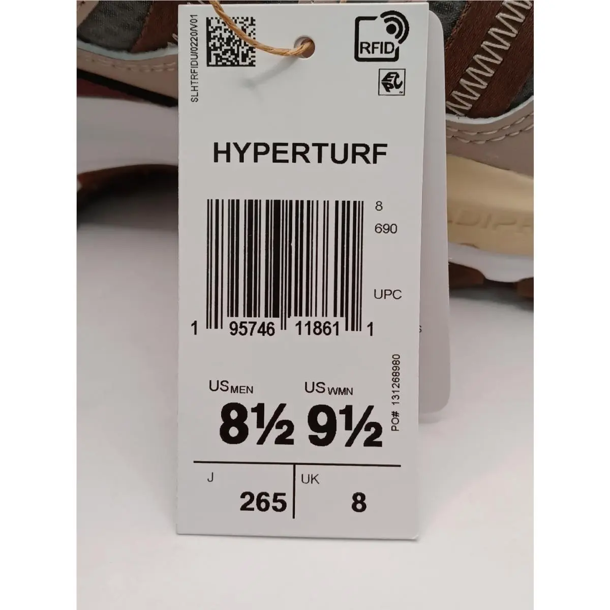 Adidas shoes - adidas Hyperturf - Hyperturf - HQ6605 - Red 8