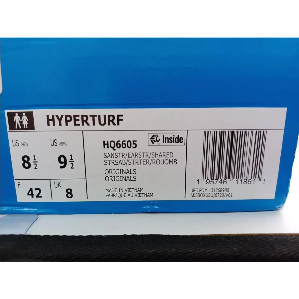 Adidas shoes - adidas Hyperturf - Hyperturf - HQ6605 - Red 20