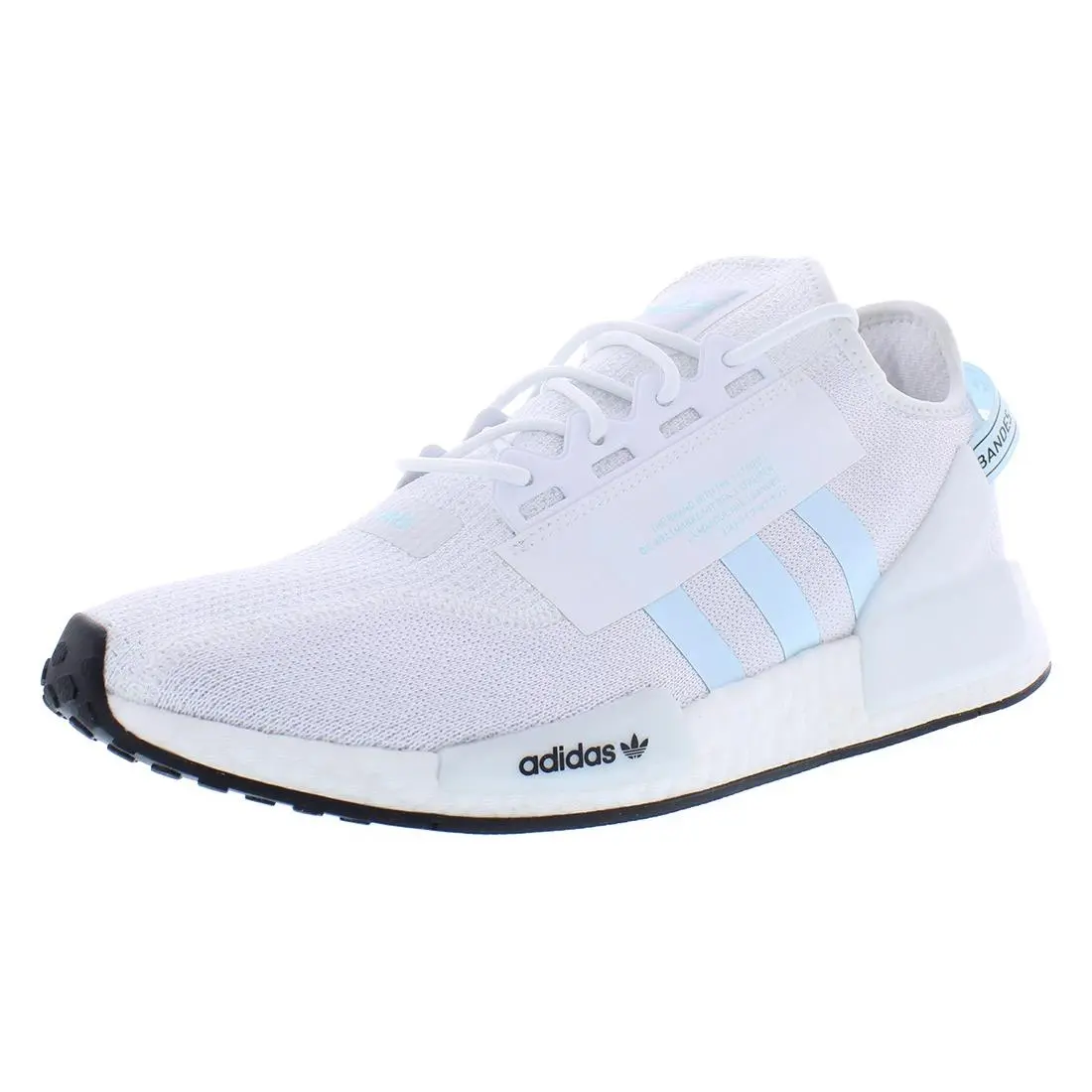 Adidas shoes - Cloud White/Almost Blue/Core Black, Main: White (UPC: 195747516058) 0
