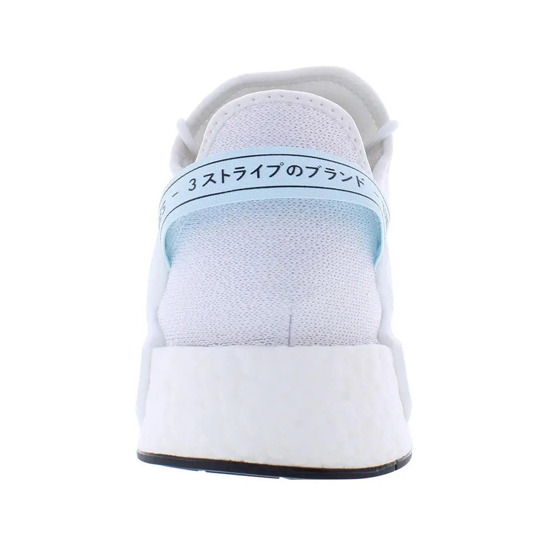 Adidas shoes - Cloud White/Almost Blue/Core Black, Main: White (UPC: 195747516058) 2