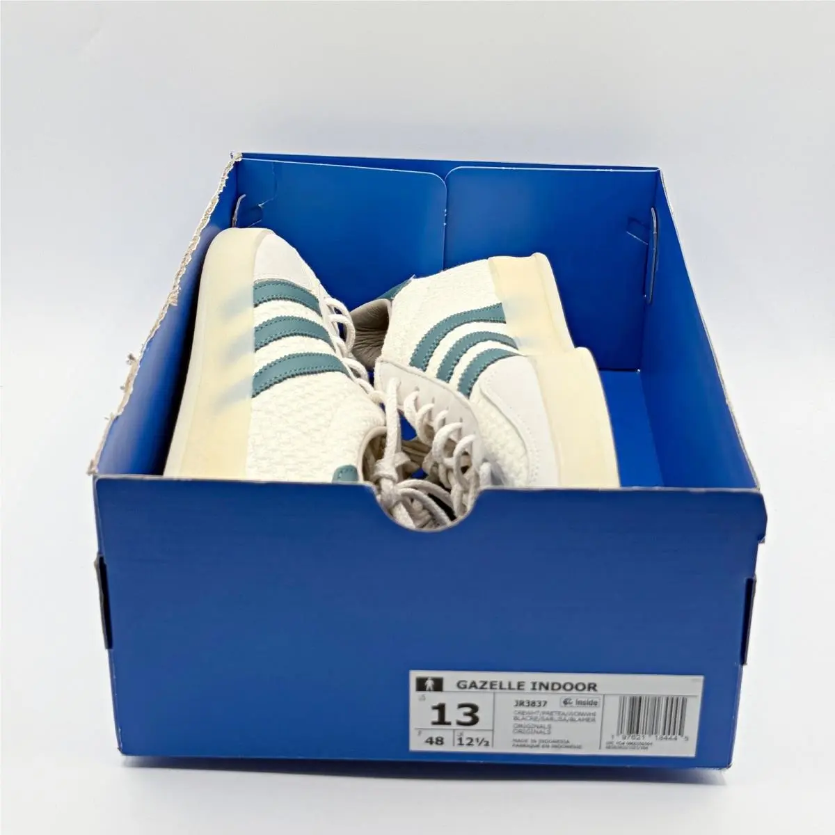 Adidas shoes - adidas Gazelle Indoor - Gazelle Indoor - JR3837 - Cream (UPC: 197621184445) 0