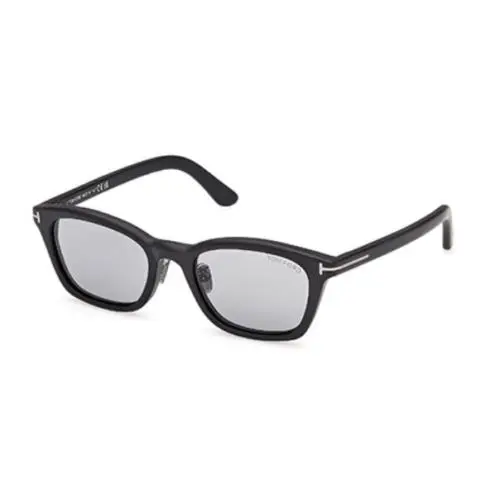 Tom Ford FT1275 D-n 02A Shiny Black/smoke Square Men`s Sunglasses