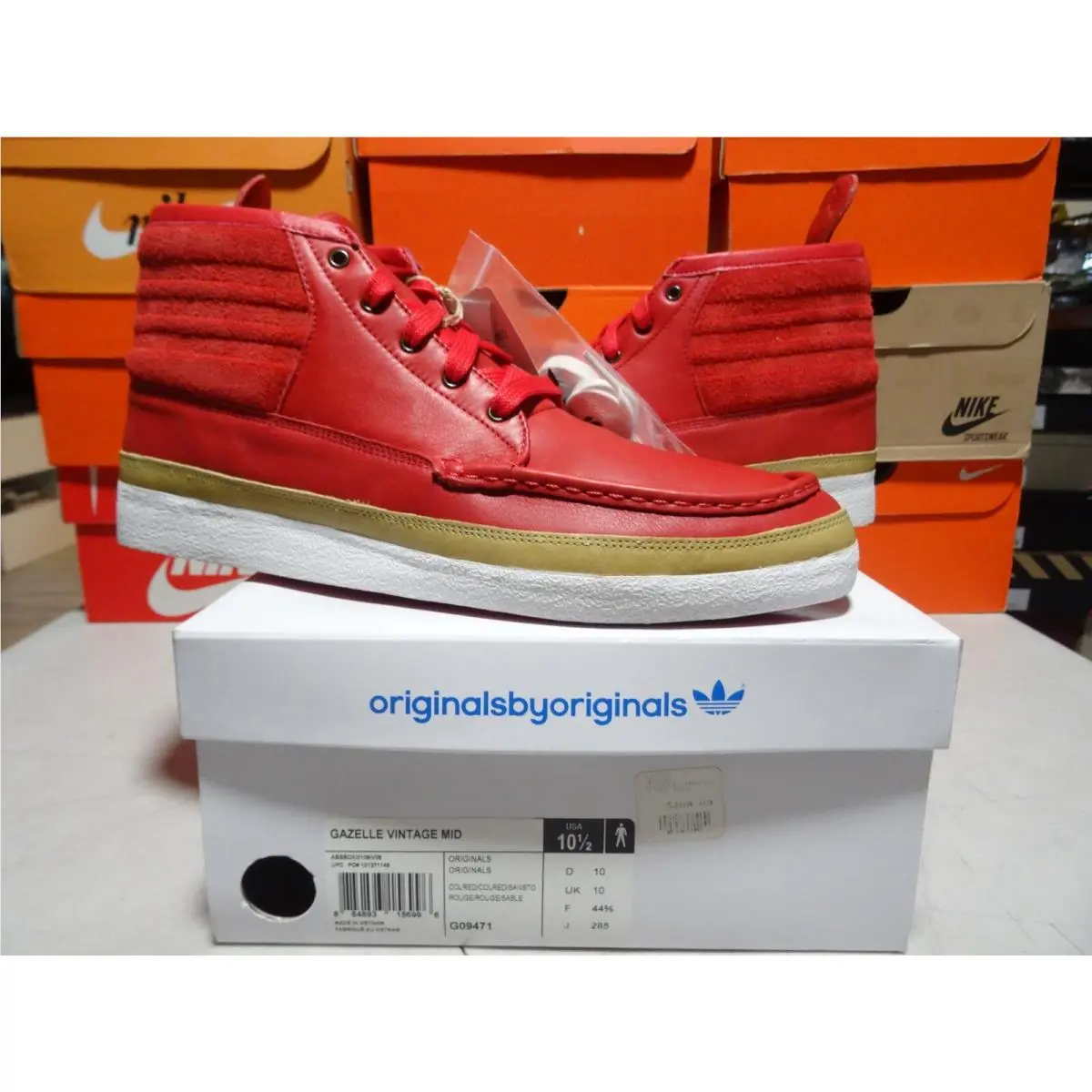 Adidas shoes - Gazelle - Gazelle - G09471 - Red 0