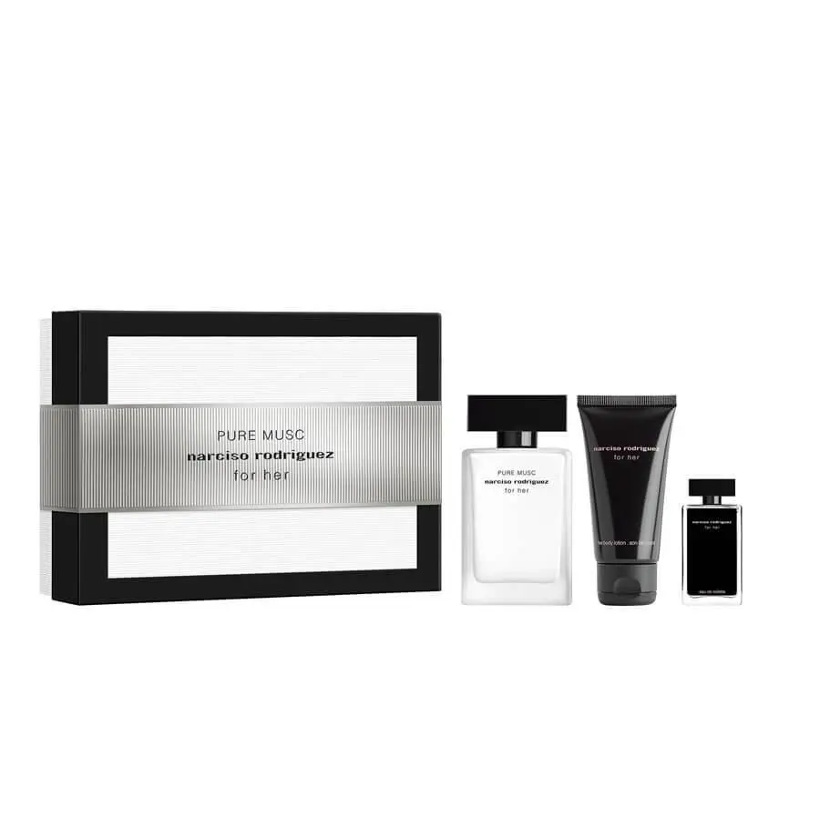 Ladies Pure Musc Gift Set Fragrances 3423222137717 by Narciso Rodriguez