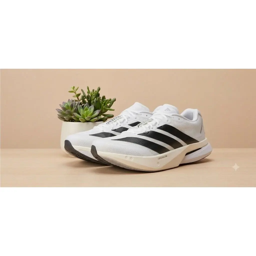 Adidas Men`s Adizero Boston 13 M Ftwr Whitecore Black/dash Grey 10.5 US