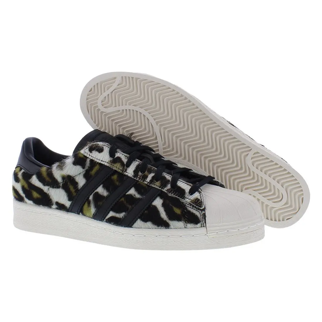 Adidas Superstar 82 Mens Shoes Size 4 Color: Leopard/core Black/chalk White