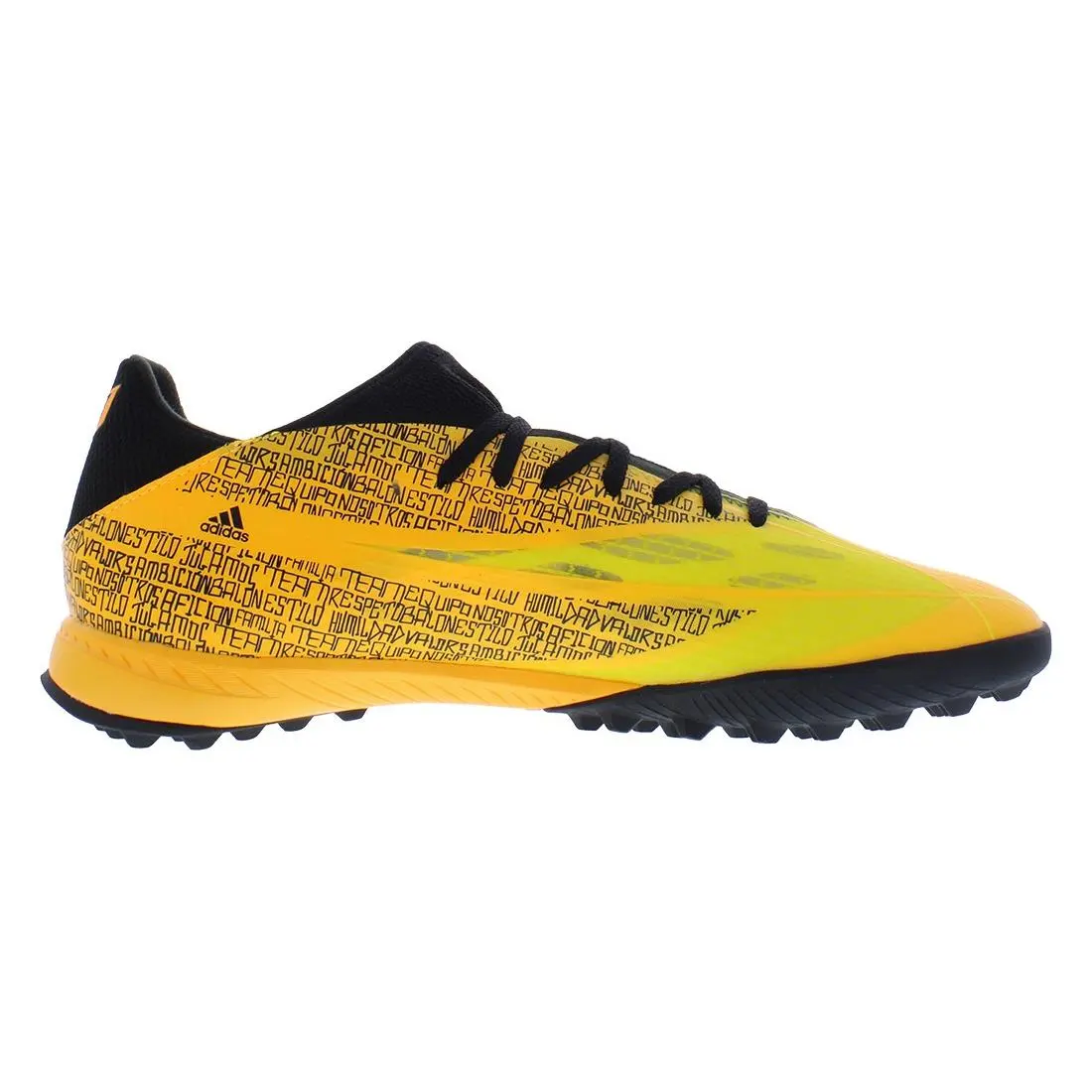 Adidas shoes - Solar Gold/Core Black/Bright Yellow, Main: Yellow (UPC: 195733939373) 1