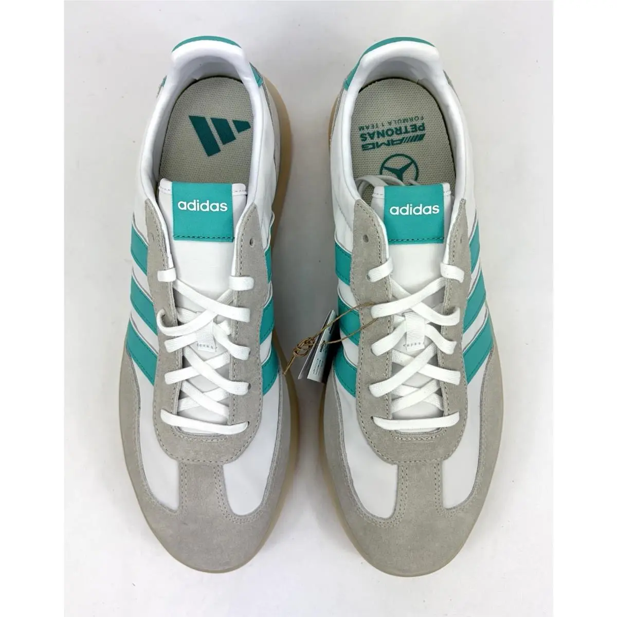 Adidas shoes - Adidas Mercedes AMG Petronas Formula One Team Barreda Decode - KI6060 - White/Mint (UPC: 198321233143) 0