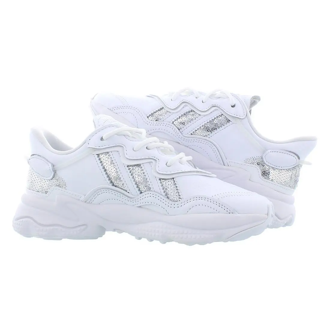 Adidas shoes - White/Silver, Full: White/Silver (UPC: 194817472737) 2