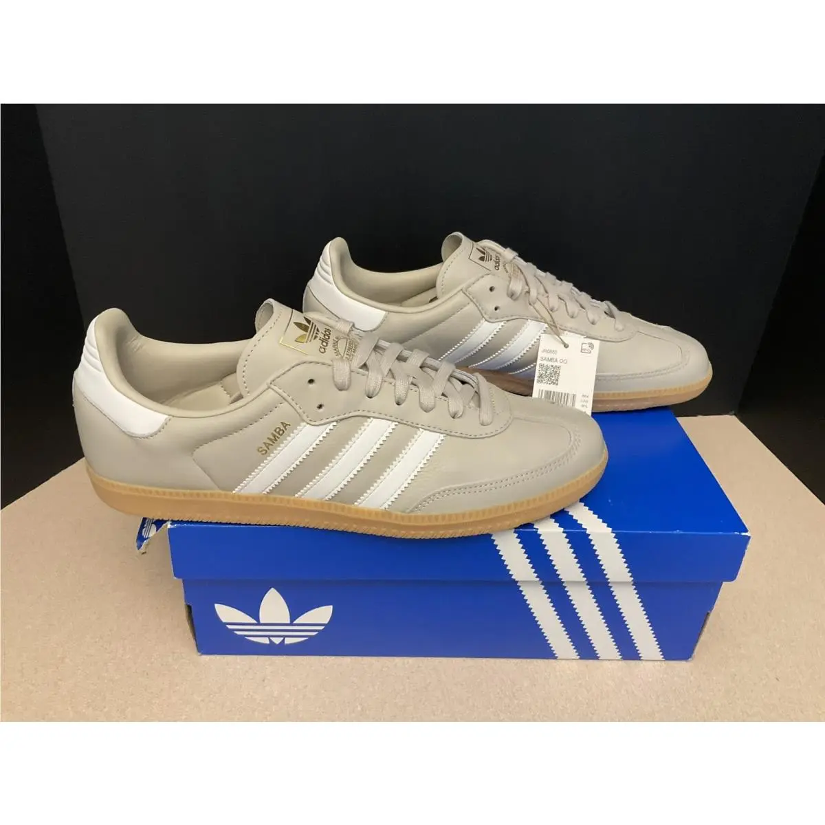 Adidas Originals Samba OG Beige/cloud White Shoes. Men’s 10. Women’s 11