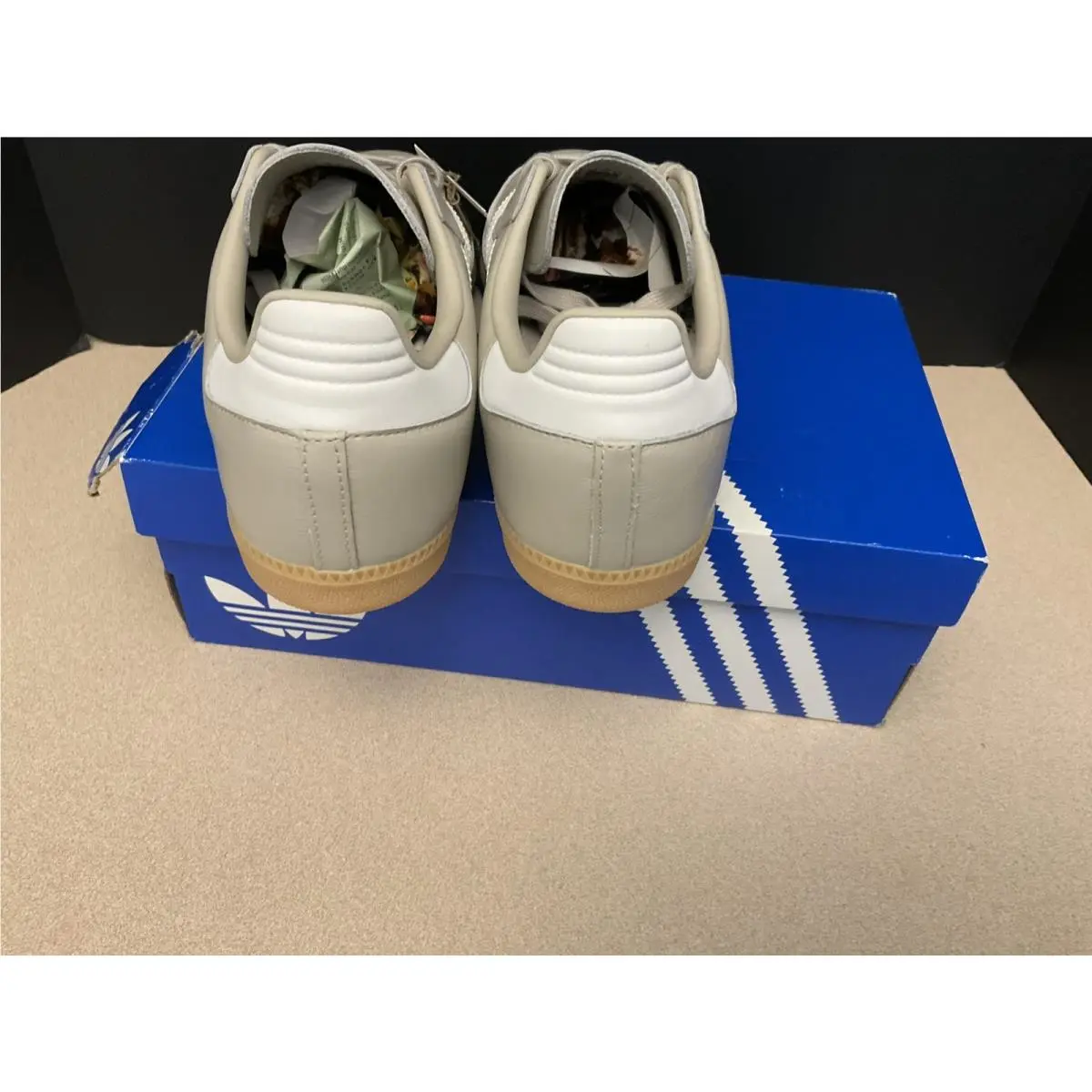 Adidas shoes - Adidas Samba Og - Samba - Beige/Cloud White 4