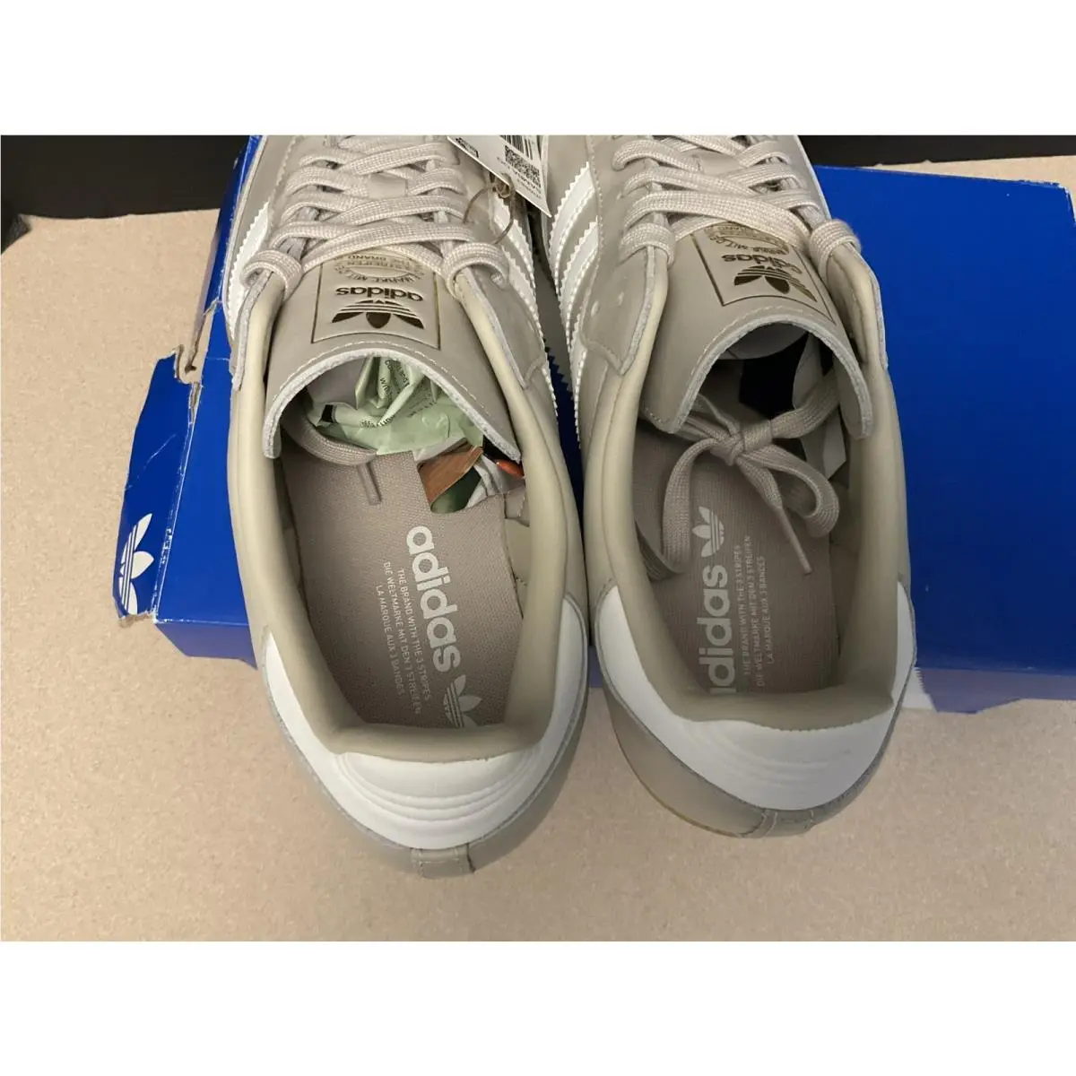 Adidas shoes - Adidas Samba Og - Samba - Beige/Cloud White 5