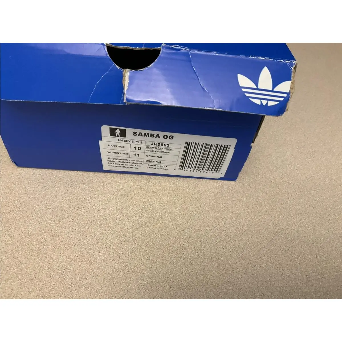Adidas shoes - Adidas Samba Og - Samba - Beige/Cloud White 7