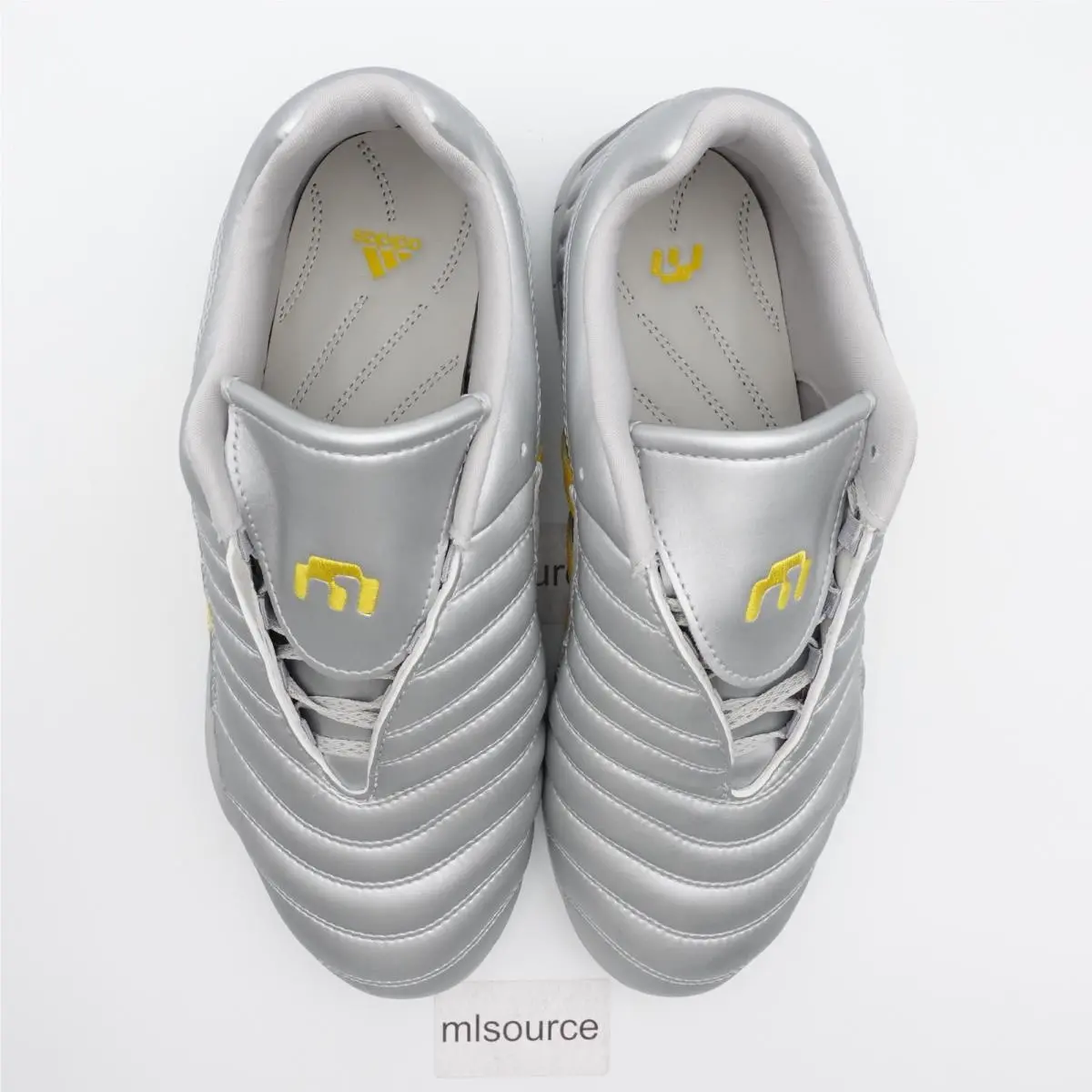 Adidas shoes - adidas Elite Mei - Elite Mei - HP7196 - Silver, Manufacturer: Silver Metallic/Collegiate Navy/Hazy Yellow (UPC: 198320274710) 2