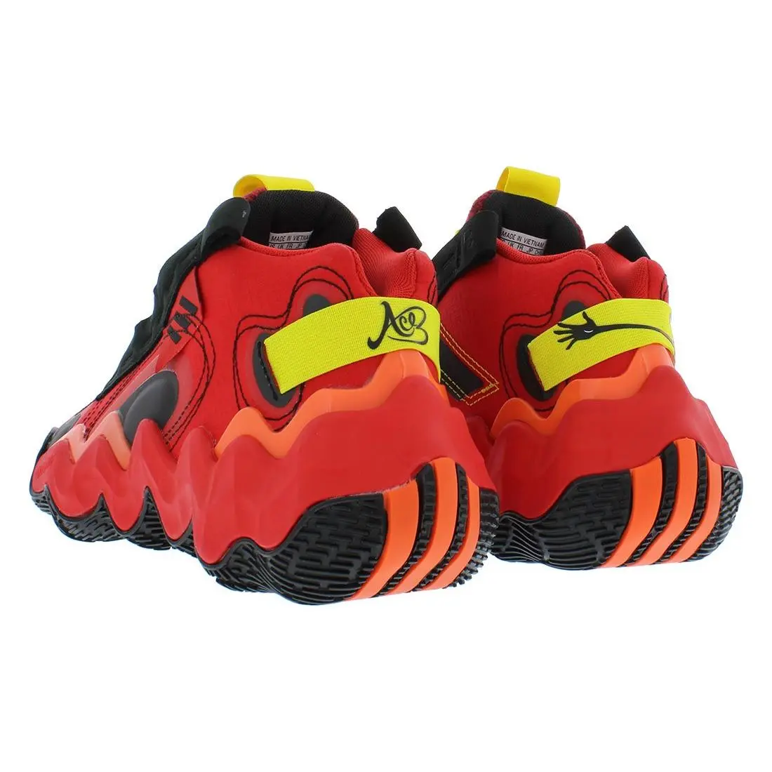 Adidas shoes - Red/Black/Yellow, Full: Red/Black/Yellow (UPC: 195745194111) 2