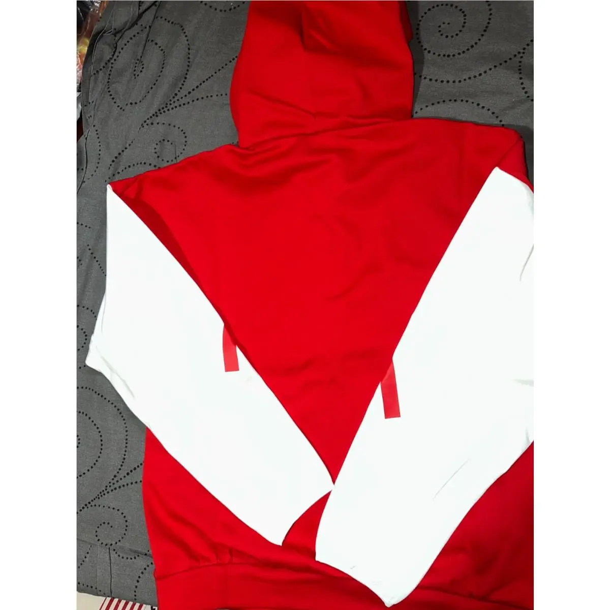 Adidas clothing - RED + WHITE 3