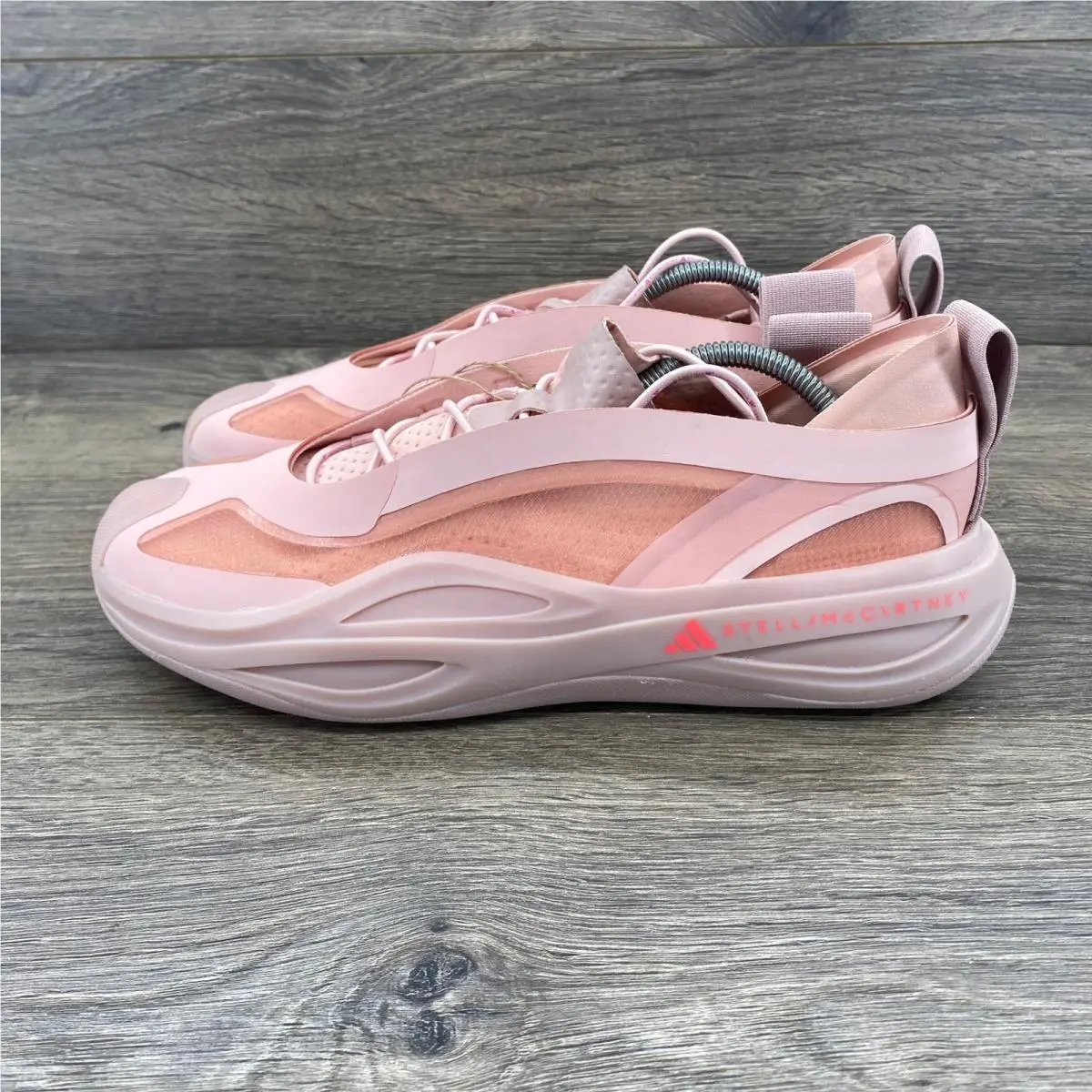 by Stella Mccartney Sportswear Low Pink Sneakers JH8960 Mens 7 Womens 8.5 by Adidas