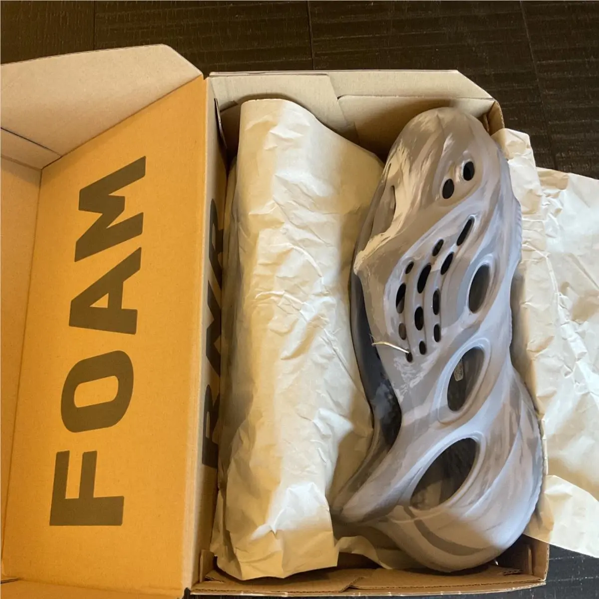 Yeezy Foam Runner MX Granite Size 12 Mens by Adidas