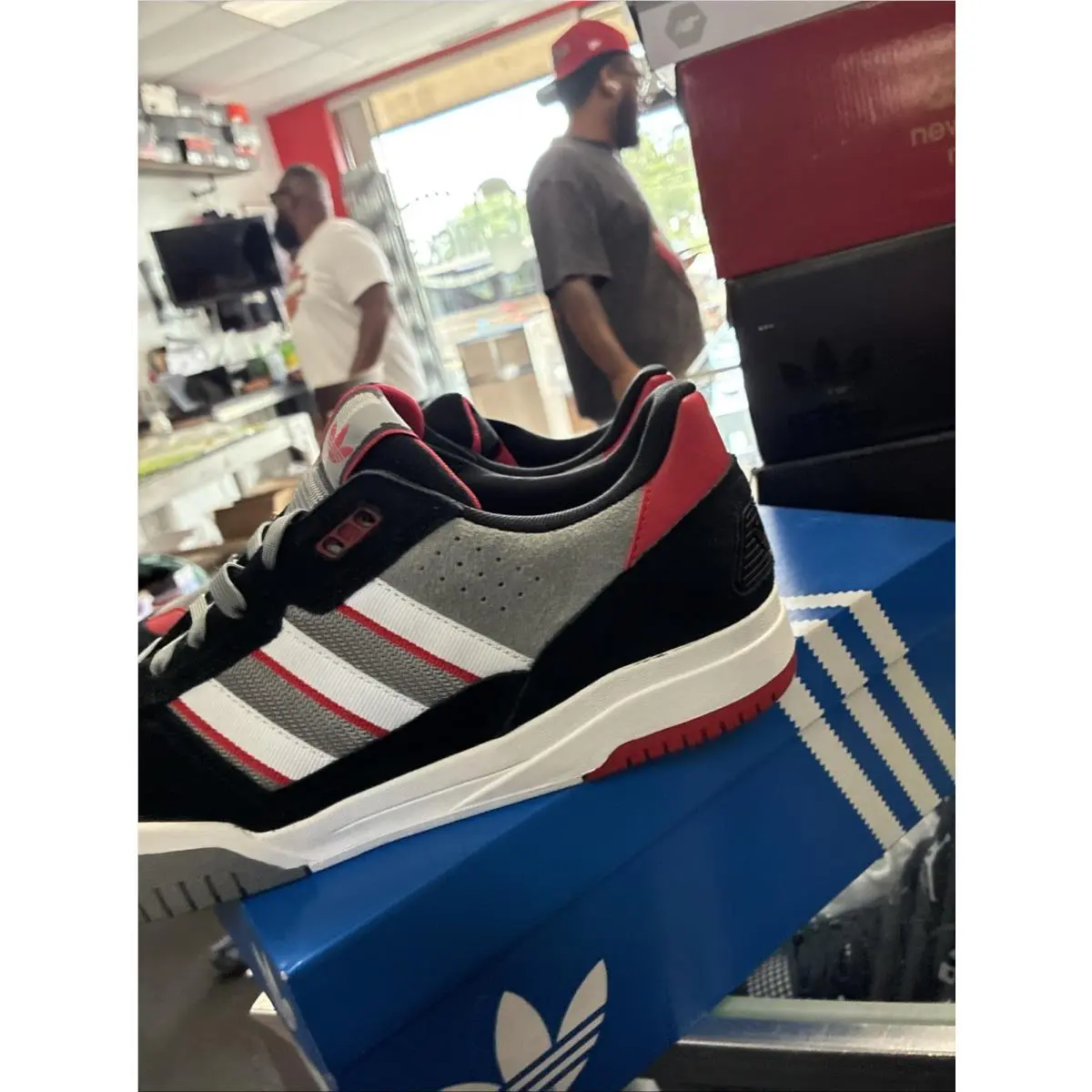 Adidas shoes - adidas Tekkira Cup Trainers - Tekkira Cup Trainers - HQ5063 - Black, Grey, Red 6