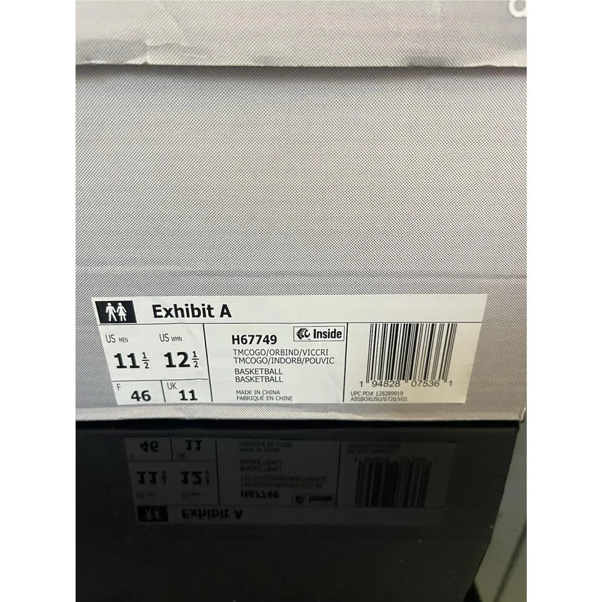 Adidas shoes - adidas Exhibit A - Exhibit - H67749 - Black (UPC: 0194828075361) 8