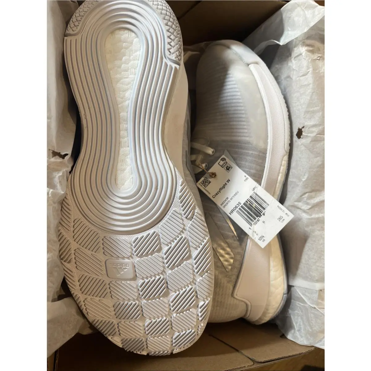 Adidas shoes - adidas Crazyflight - Crazyflight - GY9270 - White / Silver 2