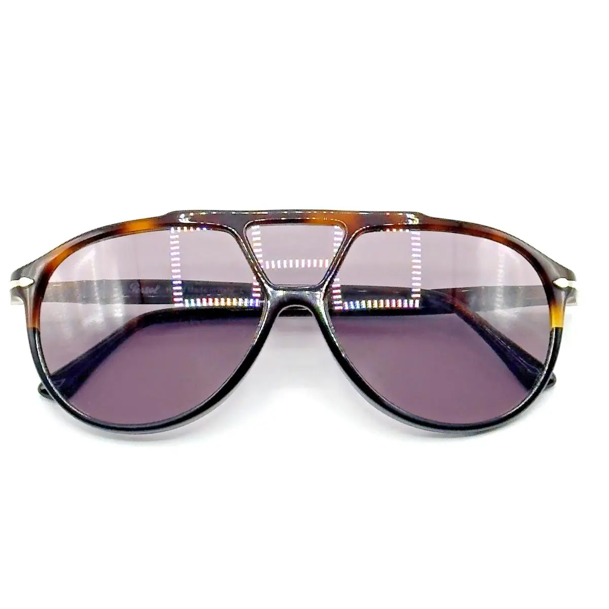 Sunglasses PO3217S 1089R5 Brown Black Tortoise Pilot Frame Grey Lens 59mm by Persol