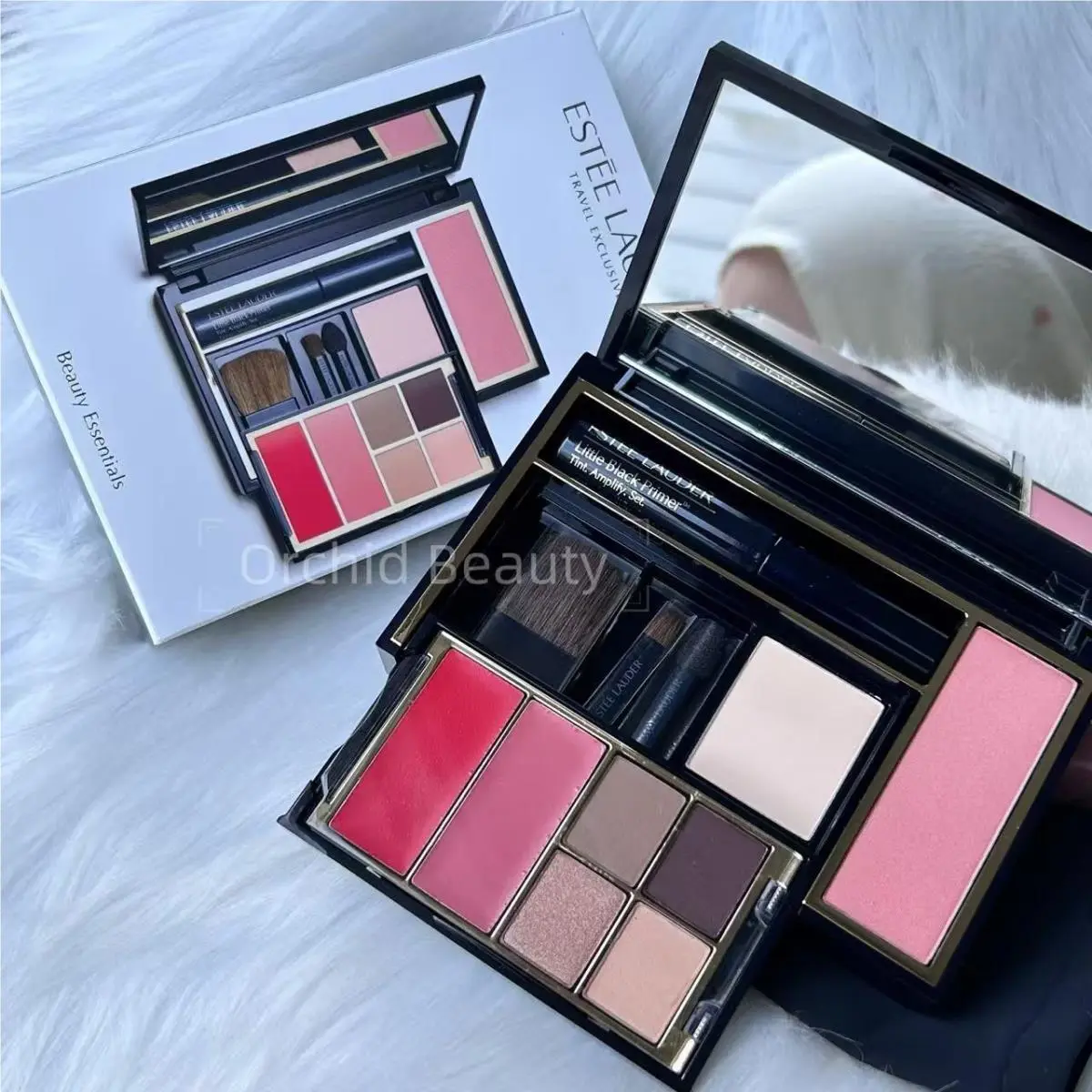 Estee Lauder Travel Exclusive Makeup Set Lipstick+eyeshadow+blush+mascara by Estée Lauder