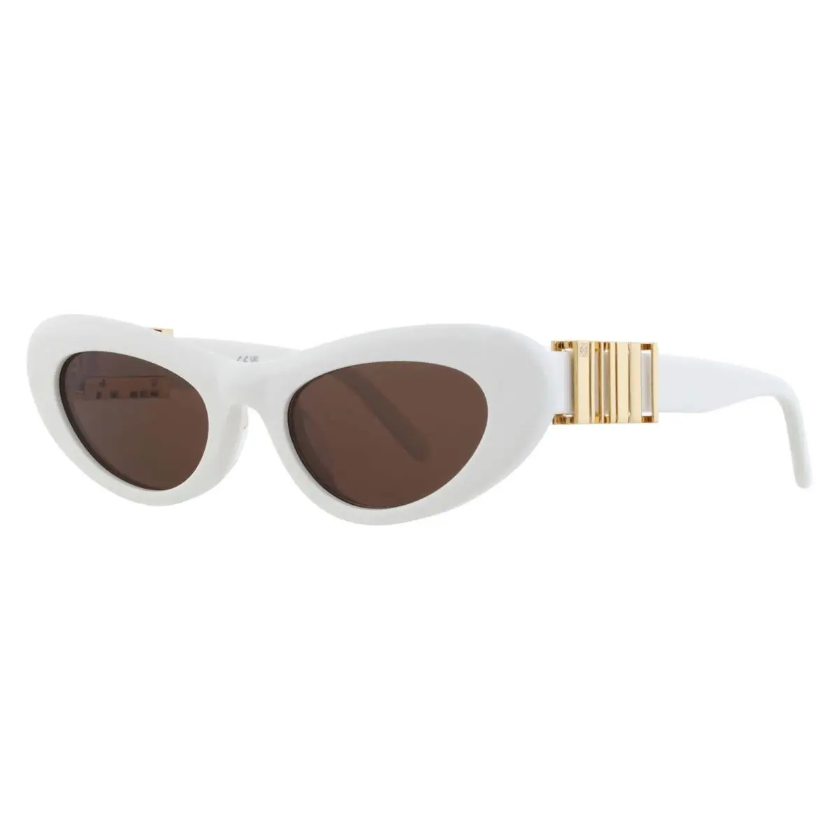 Loewe Brown Cat Eye Ladies Sunglasses LW40156U 25E 52 LW40156U 25E 52 - Beige, Frame: Beige, Lens: Brown