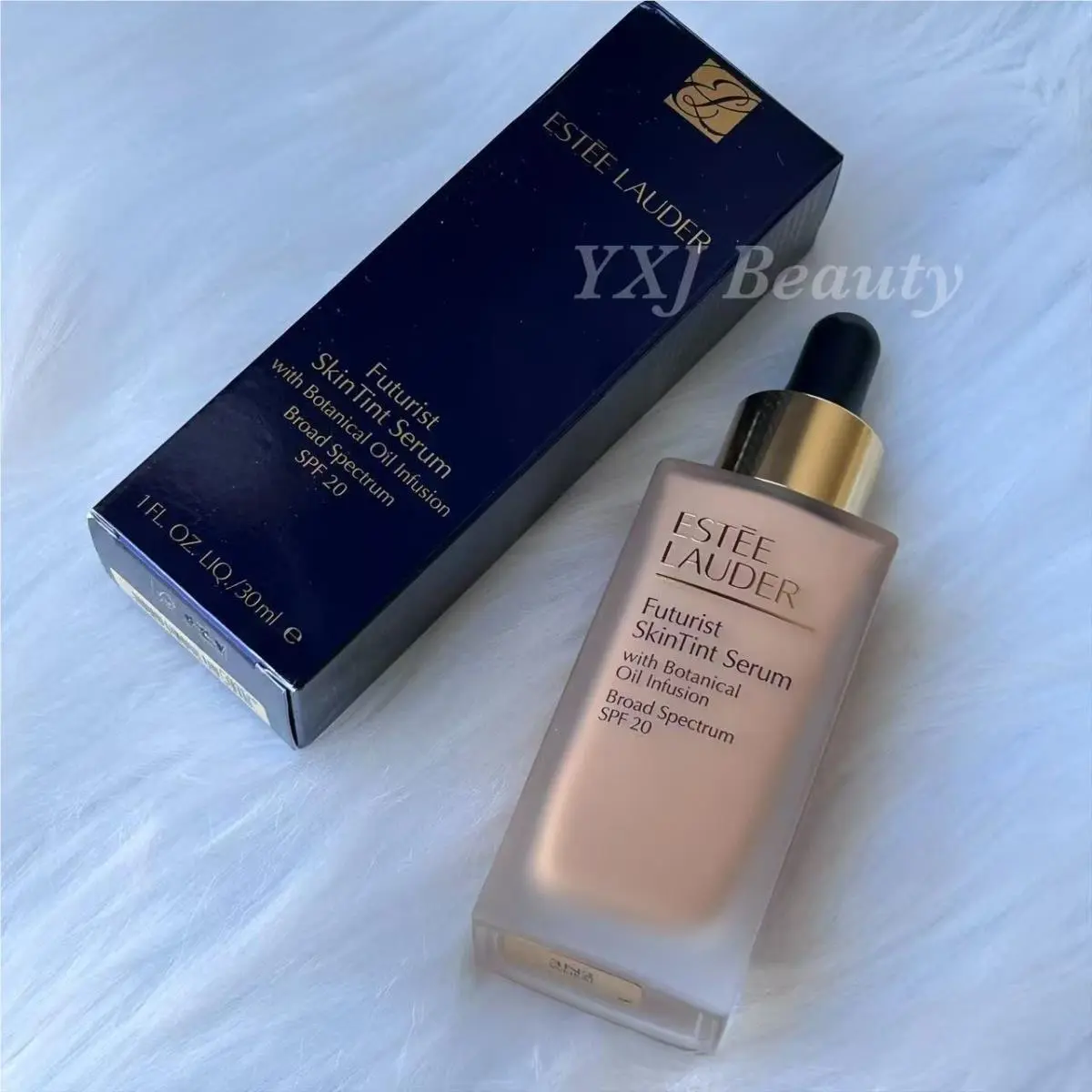 Estee Lauder Futurist Skin Tint Serum Foundation SPF20 3N2 Wheat Full Size by Estée Lauder