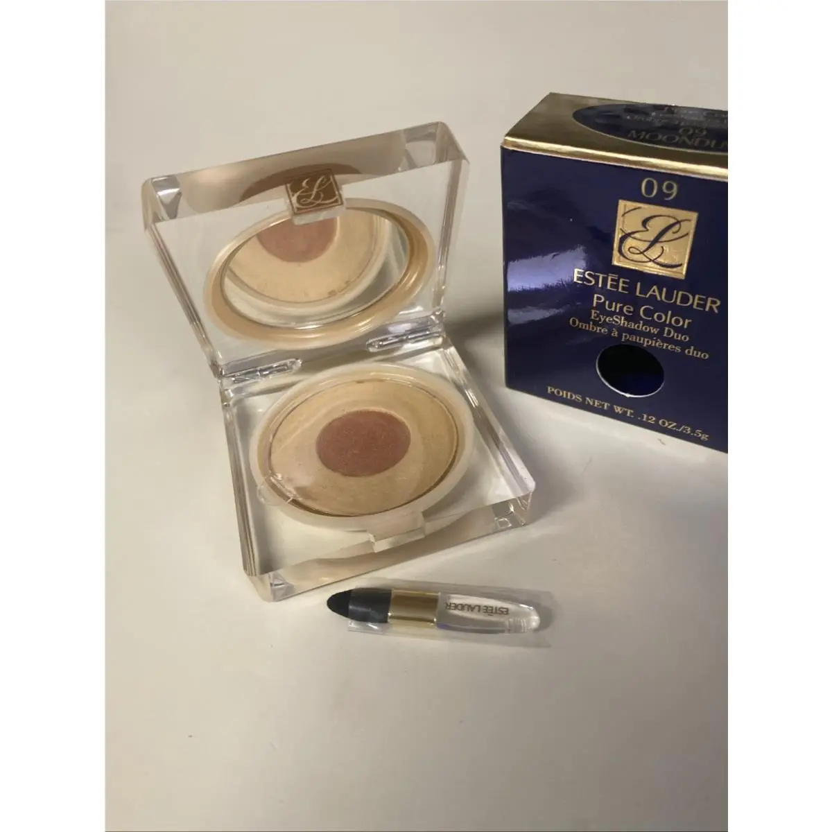 Estee Lauder Pure Color Eyeshadow Duo 09 Moondust Vintage Ltd Edition AS IS by Estée Lauder