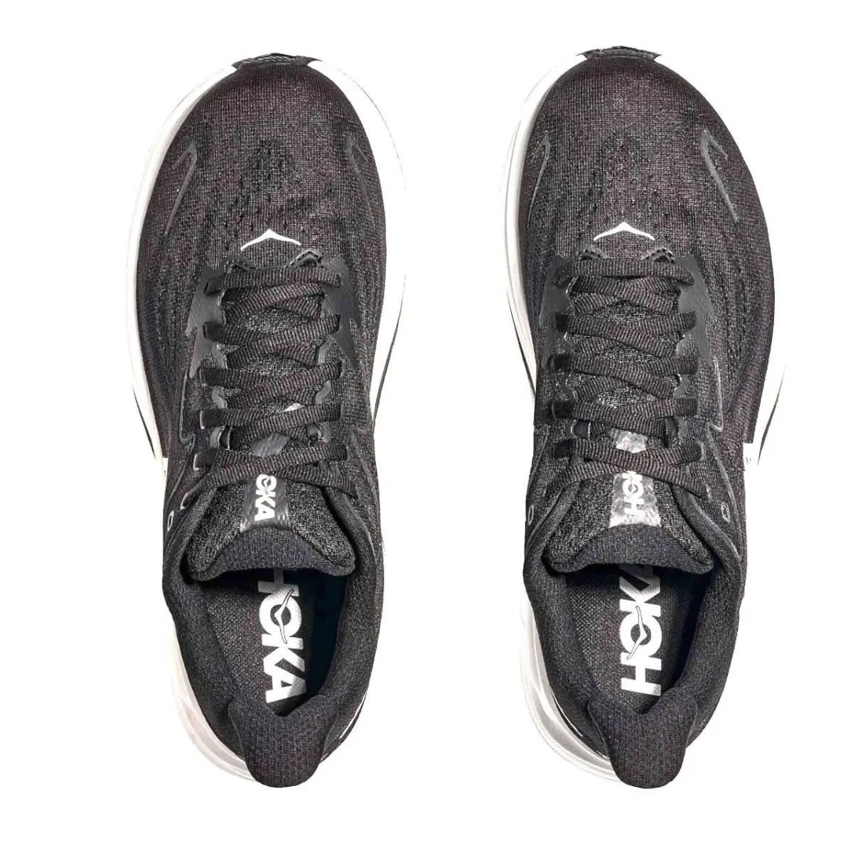 Hoka shoes - Hoka One One Clifton 10 - Black / White 2