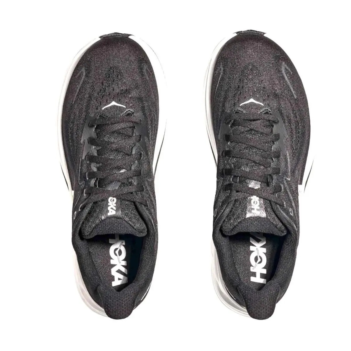 Hoka shoes - Hoka One One Clifton 10 - Black / White 3