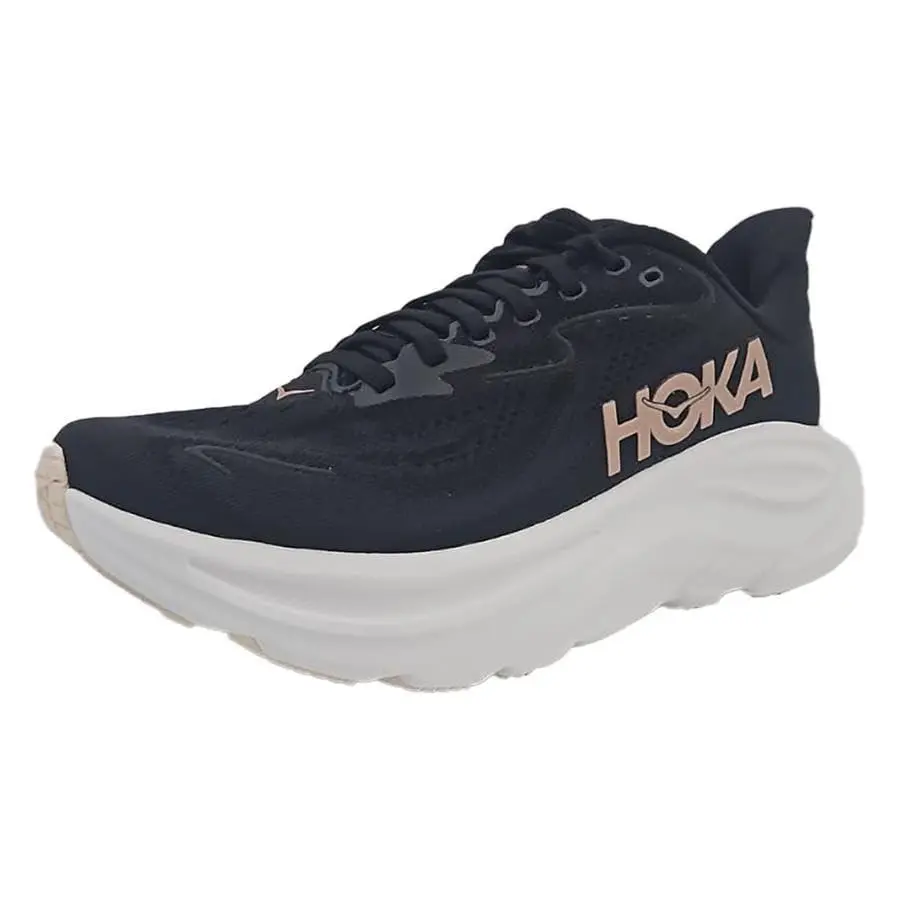 Hoka shoes - black rose gold 3