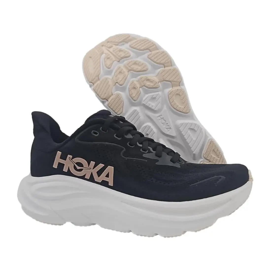 Hoka shoes - black rose gold 5