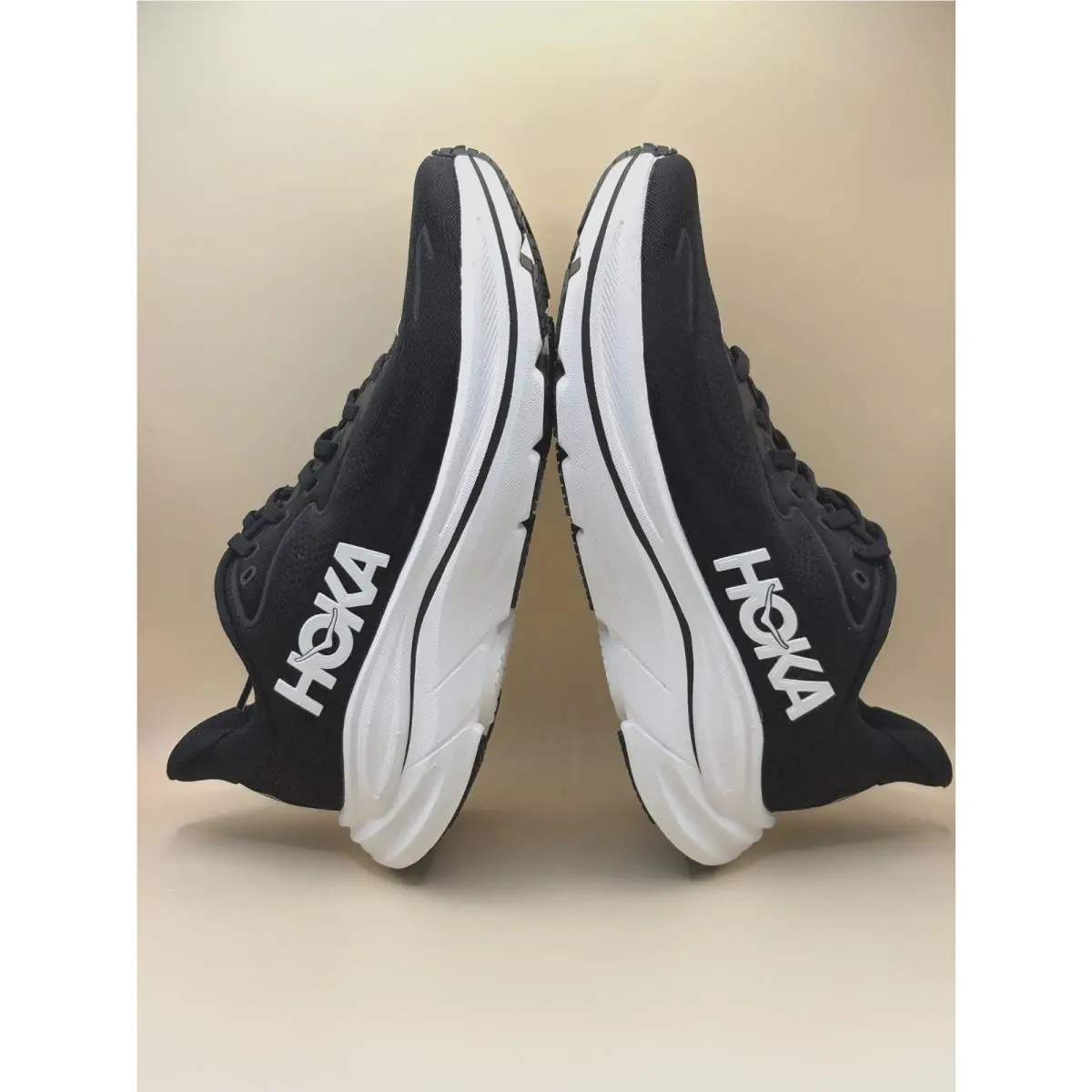 Hoka shoes - HOKA One One CLIFTON 10 - 1162031-BWHT - Black 7