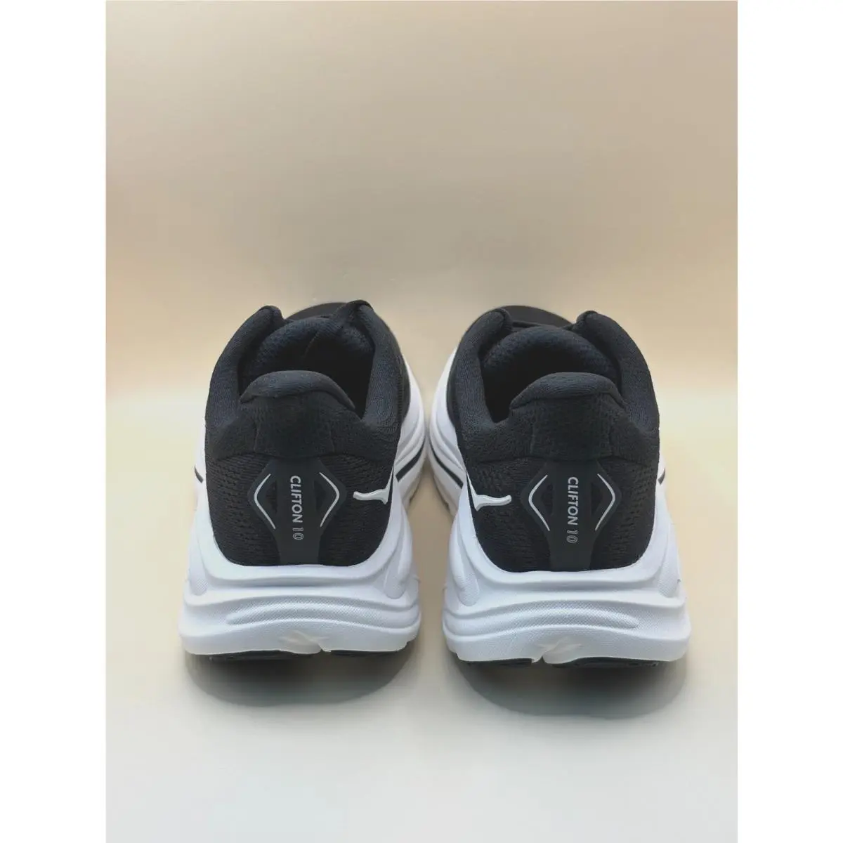 Hoka shoes - HOKA One One CLIFTON 10 - 1162031-BWHT - Black 13