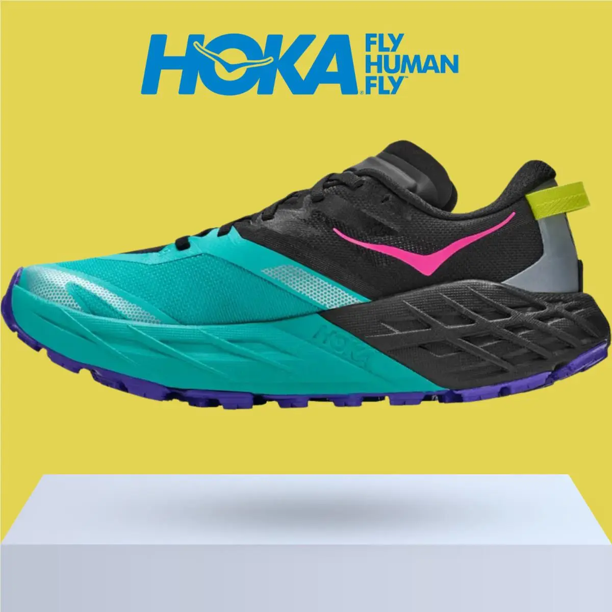 Hoka shoes - Hoka One One Speedgoat 7 - Berry Jam/Starlight Glow 10