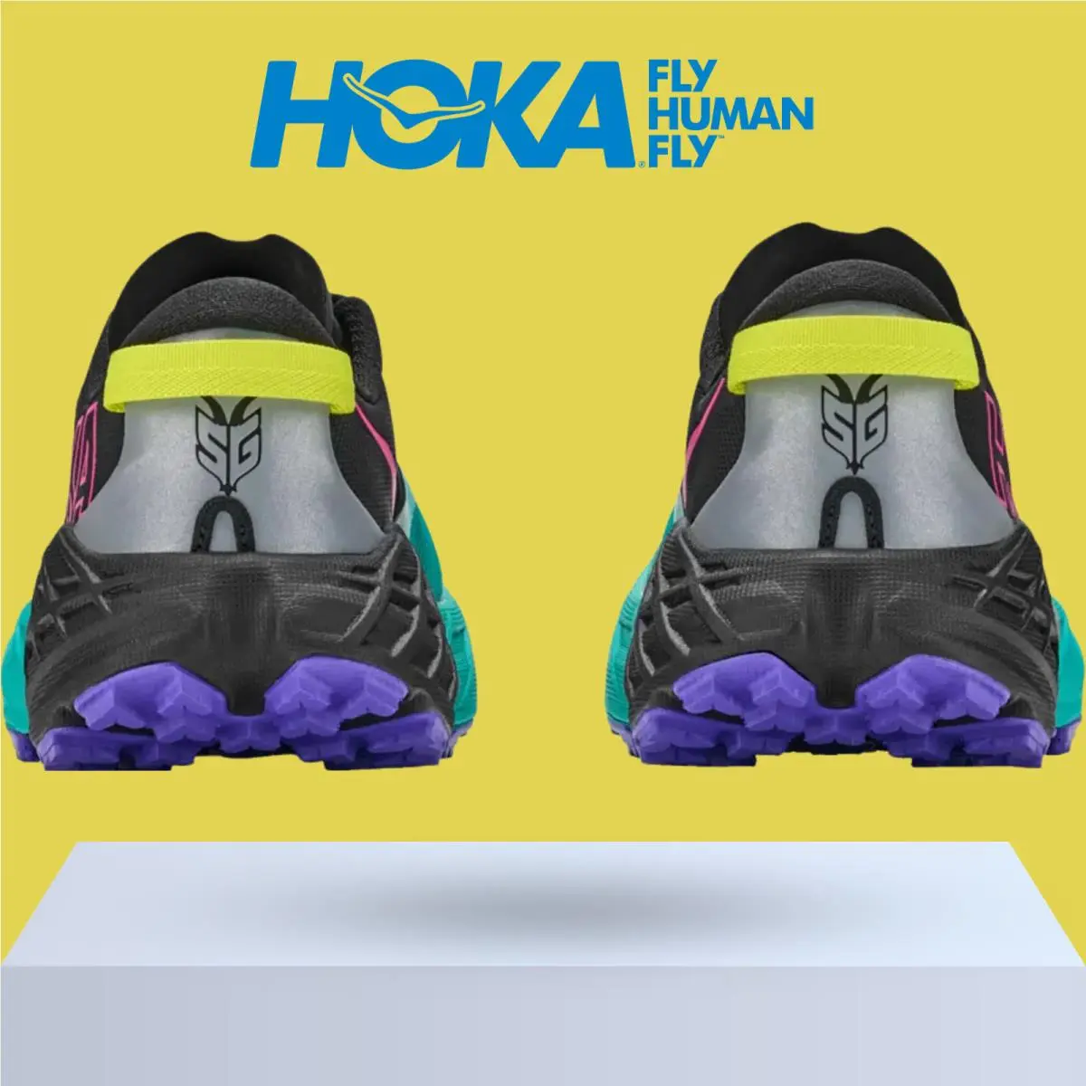 Hoka shoes - Hoka One One Speedgoat 7 - Berry Jam/Starlight Glow 11