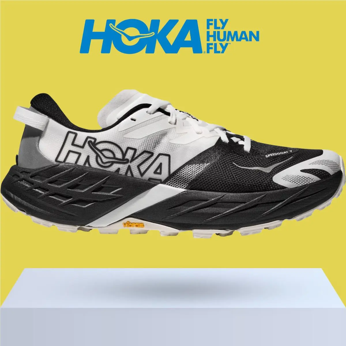 Hoka shoes - Hoka One One Speedgoat 7 - Berry Jam/Starlight Glow 19
