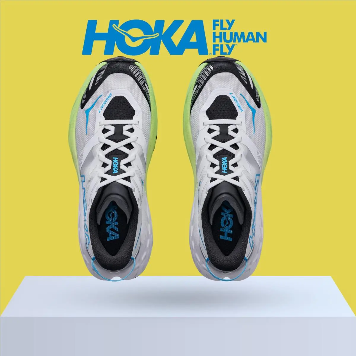 Hoka shoes - Hoka One One Speedgoat 7 - Berry Jam/Starlight Glow 32