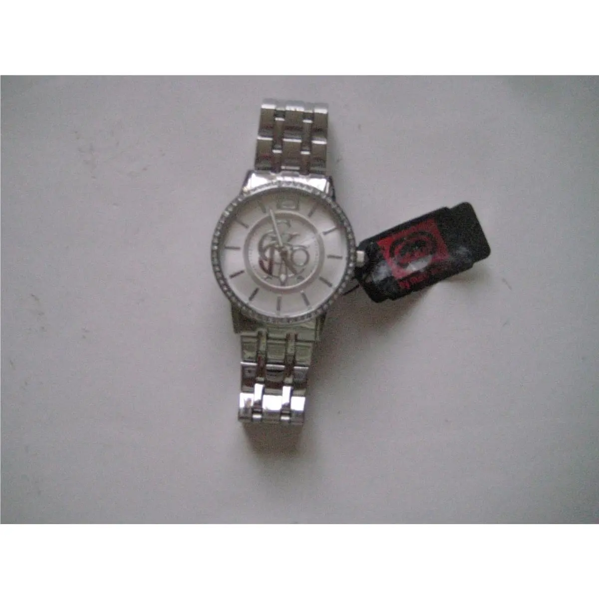 Rhino  E8M069MV Class Act Stainless Steel Crystal Women`s Watch by Marc Ecko