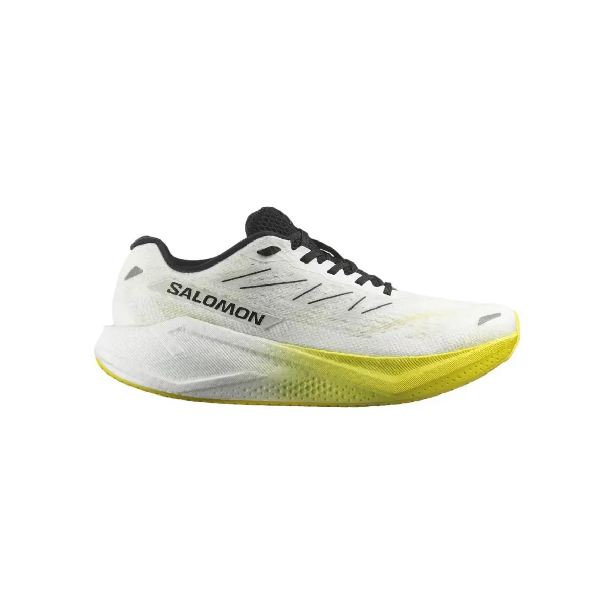 Salomon Aero Blaze 3 White / Black / Blazing Yellow L47975600 Men`s Size 9 - Multicolor