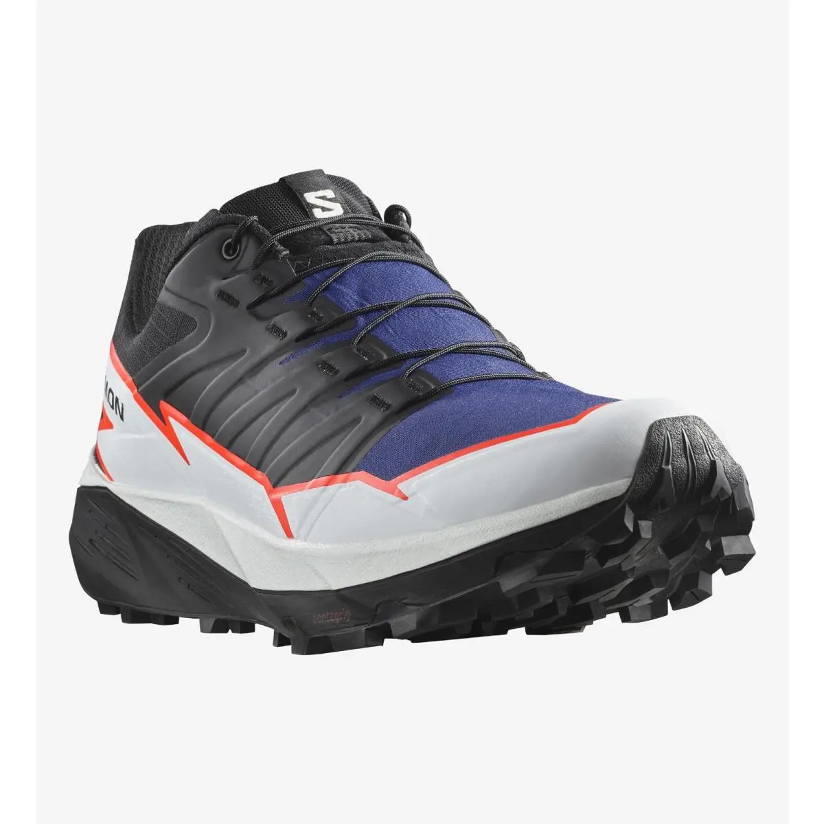 Salomon shoes - Salomon Thundercross - Thundercross - L4729610032 - Surf the Web/Black/Fiery Coral (UPC: 195751400756) 14