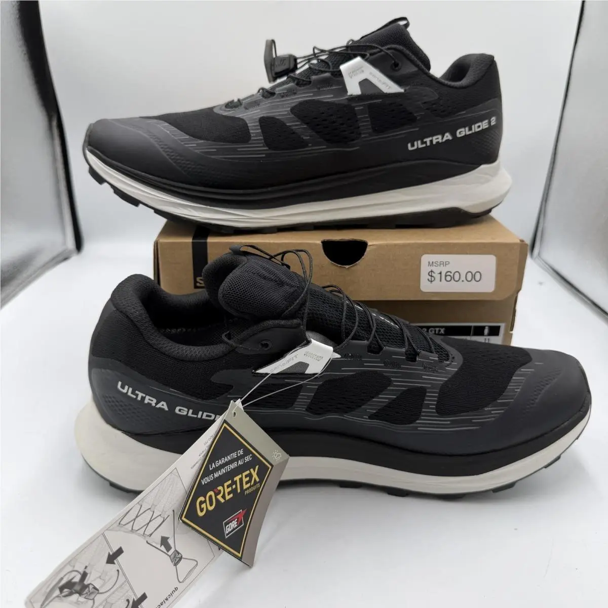 Salomon shoes - Salomon Ultra Glide 2 GTX - Black 4