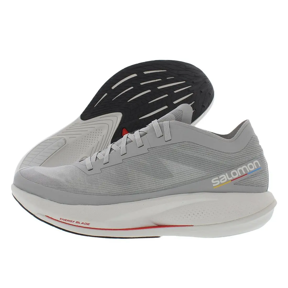 Salomon Phantasm Mens Shoes Size 12 Color: Alloy/lunar Rock/poppy Red