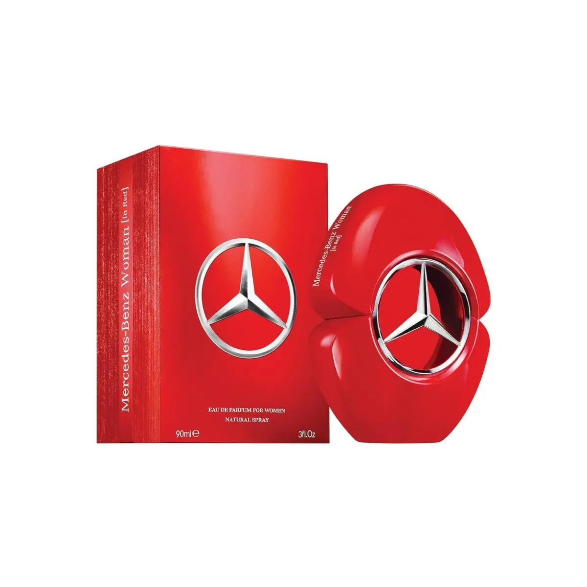 Woman In Red by Mercedes Benz by Mercedes-Benz