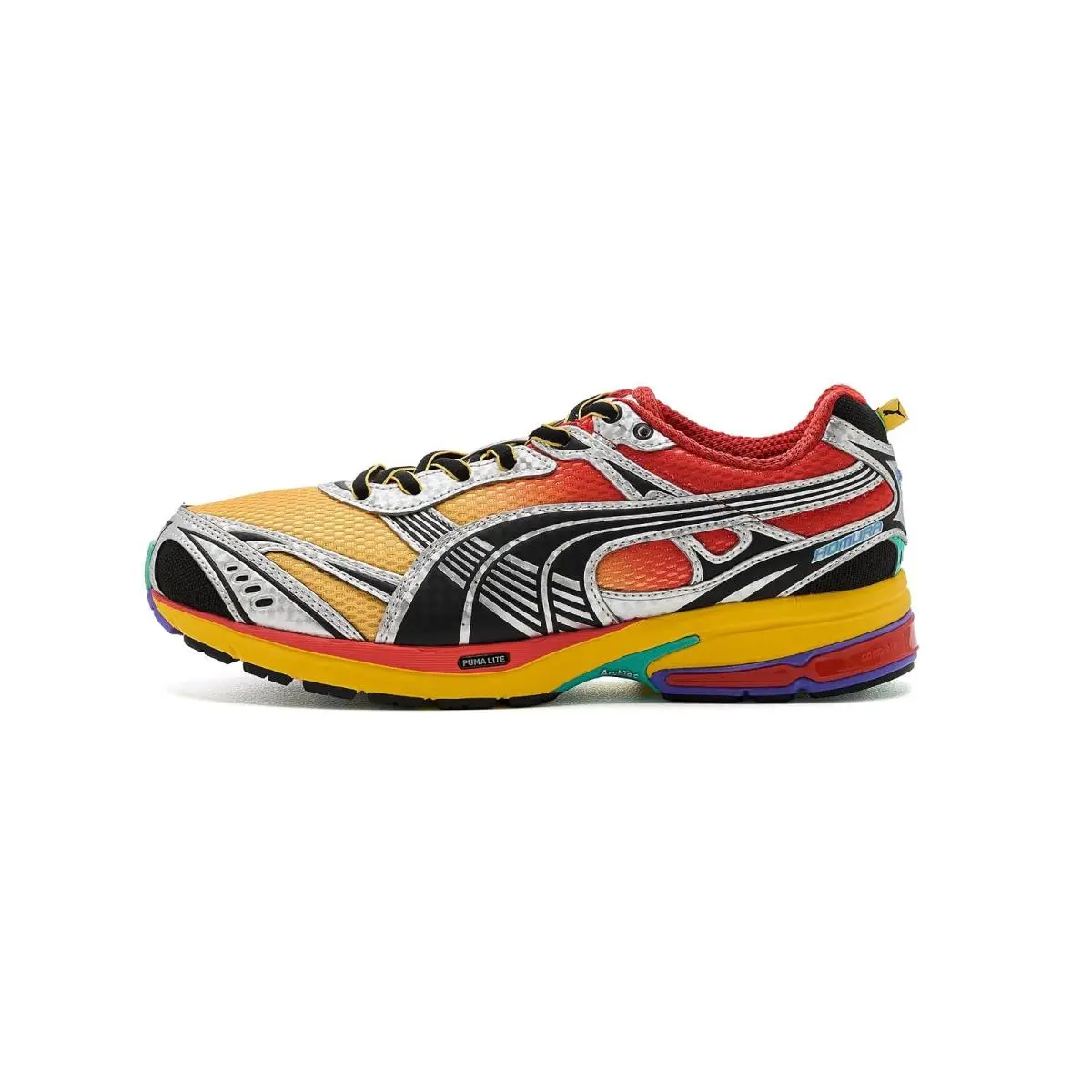 Puma shoes - Red Flash/Sunny Yellow 9